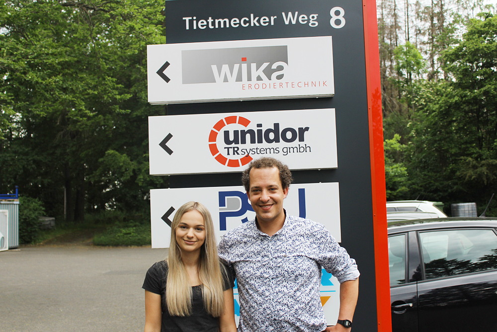 WiKa Erodiertechnik, Werkzeugtechnologie, Kathenbach, Unterstützer, kaufmännische Ausbildung, beste Auszubildende, Azubi, Lüdenscheid